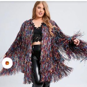 Multi Color Tinsel jacket
